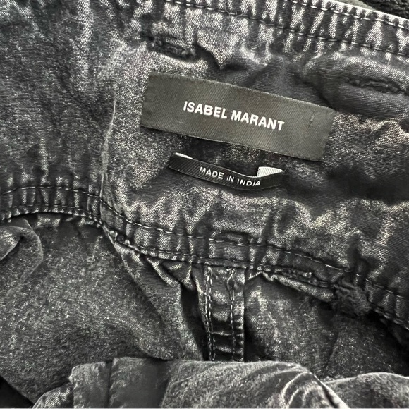 Isabel Marant Carot Pants High Rise Baggy Lightweight Sz 40 - Picture 7 of 8
